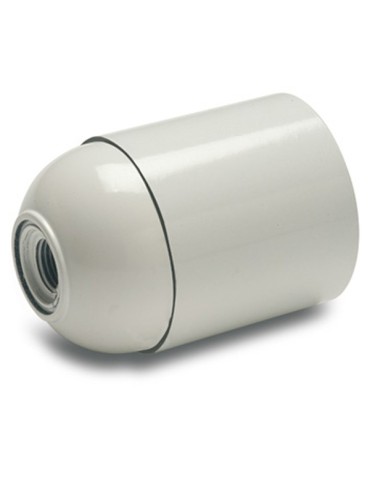 PORTALAMPARAS  LISO  E  27  BLANCO  -  161  B