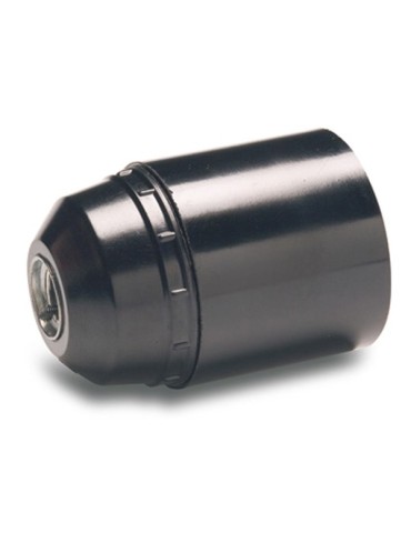 PORTALAMPARAS  LISO  E  27  NEGRO  -  161