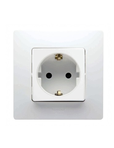 BASE  ENCHUFE  EMPOTRAR  2P  TT  BCO  -  396434