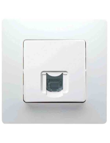 TOMA  TELEFONO  RJ11  BCO  -  396442