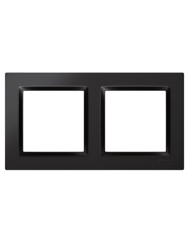MARCO  2  ELEMENTOS  NEGRO  -  F1001620038
