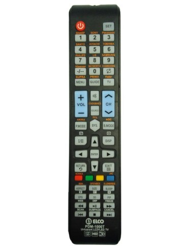 MANDO  DISTANCIA  UNIVERSAL  TV  SMART  LCD/LED  -  PDM-1000T