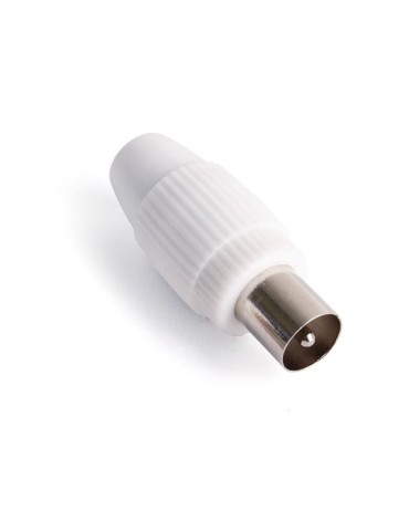 CONECTOR  ANTENA  COAXIAL  MACHO  RECTO  PVC  -  MP0611E
