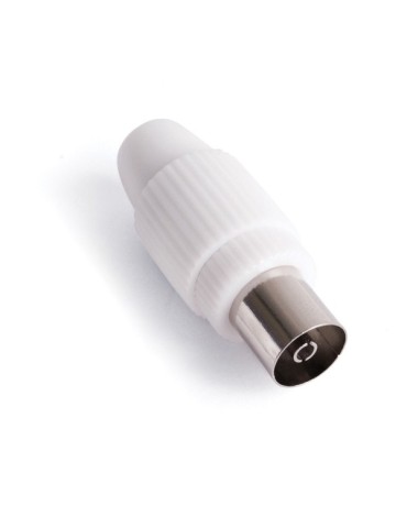CONECTOR  ANTENA  COAXIAL  HEMBRA  RECTO  PVC  -  MP0612E