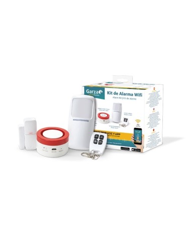 ALARMA  WIFI  SIRENA  FLAS  Y  SENSORES  -  401280