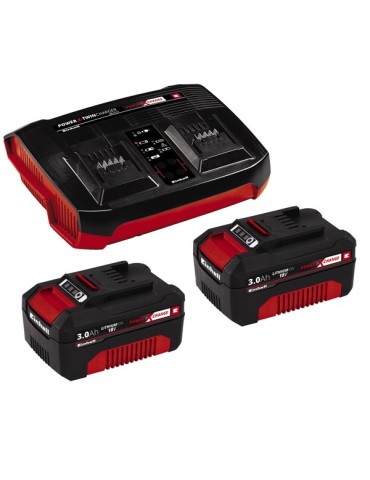 KIT  2  CARGADOR  +  2  BATERIA  3AH  18  V  4512083