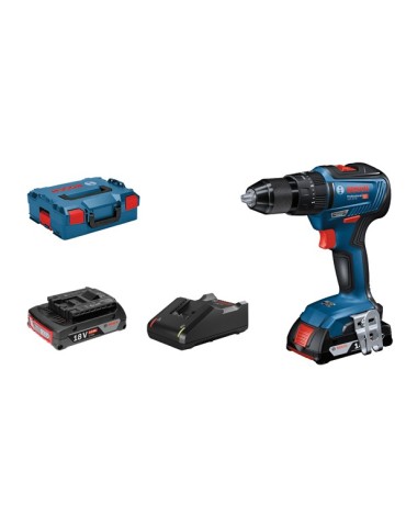 TALADRO  PERC  2V  BL  2B  3AH  13MM  LBOX  18  V  GSB  18V-55