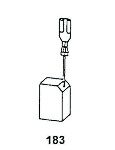 ESCOBILLAS  TALADRO  BOSCH  -  1167JX