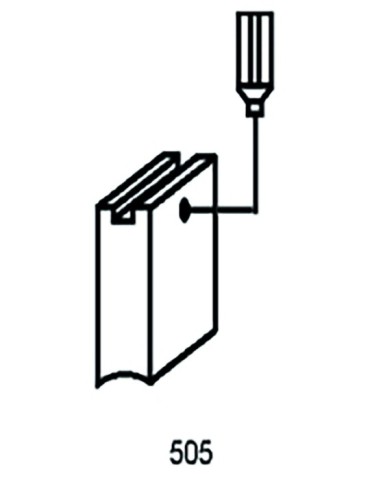 ESCOBILLAS  TALADRO  BOSCH  -  1199.31J