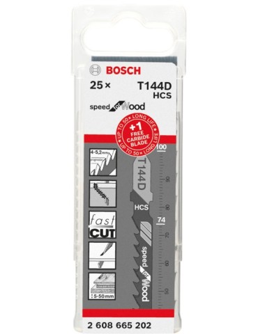 SET  HOJA  CALAR  MADERA  25+1  -  2608665202