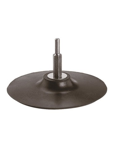 PLATO  SOPORTE  GOMA  TALADRO  8MM  125  MM  2020