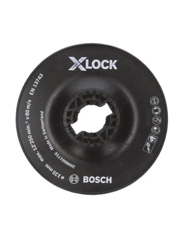 PLATO  SOPORTE  FIBRA  XLOCK  125MM  2608601716