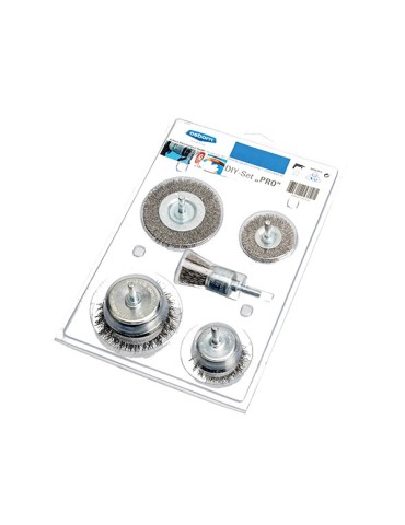 SET  5  CEPILLO  DISCO/COPA/BROCH  -  1418600005