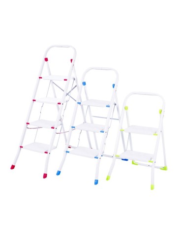 ESCALERA  ACERO  4P  PLEGAB  C/BAR  -  44.02104R