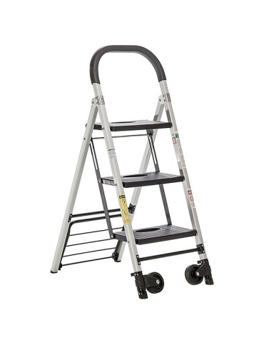 ESCALERA  ALUMINIO  CARRETILLA  3P  -  PRACTICA
