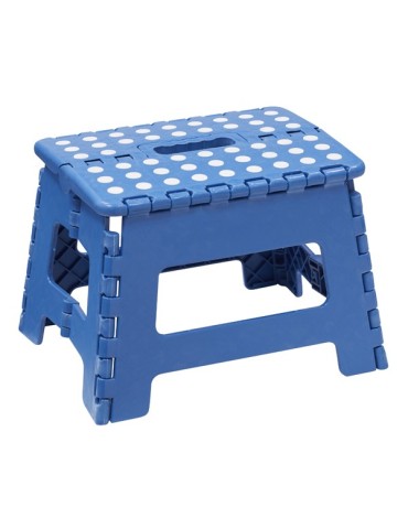 TABURETE  MULTIUSO  PLEGABLE  AZU  29X22X22CM  TB-022-A