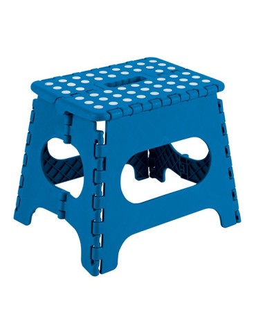 TABURETE  MULTIUSO  PLEGABLE  AZU  29X22X27CM  TB027A