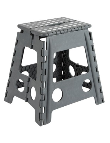 TABURETE  MULTIUSO  PLEGABLE  GRI  29X22X39CM  TB039G