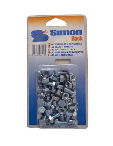 TORNILLOS  +  TUERCAS  ESTANTERIA  -  9013000027