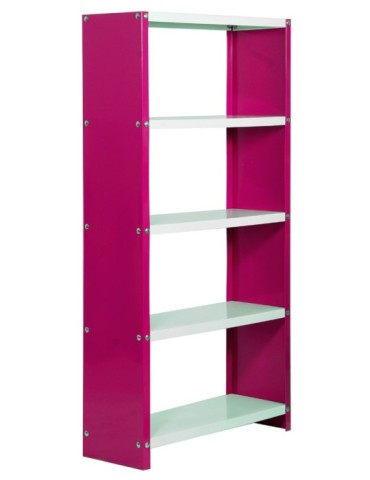 ESTANTERIA  MET.  FUCSIA  5  E.  1,6X0,6  M  P02100208166035