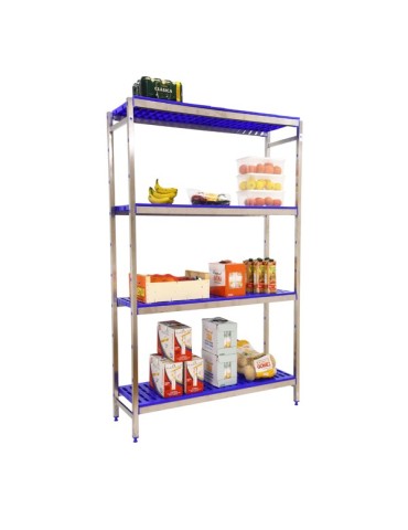 ESTANTERIA  ACERO  INOX  160X126X40  8425437074639