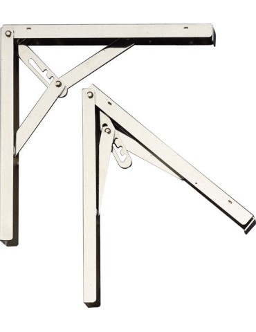 PALOMILLA  ABATIBLE  3P  CROMADA  30X30  CM  MOD.8