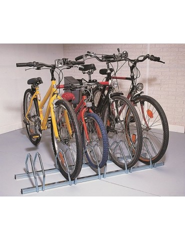 SOPORTE  5  BICI  SUELO  ACERO  -  B131V