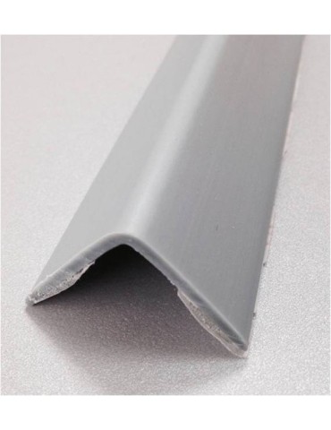 CANTONERA  PVC  ADH  25X25  ALUMI.  260  CM  41076