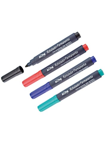 ROTULADOR  PERMANENTE  FINO  C/10  -  NEGRO  45230-10
