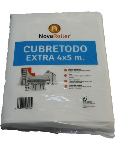PLASTICO  CUBRETODO  EXTRA  G30  4X5  M  401002