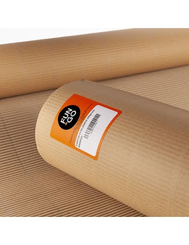 CARTON  ONDULADO  ECOL  MARRON  0,90X25  M  10007