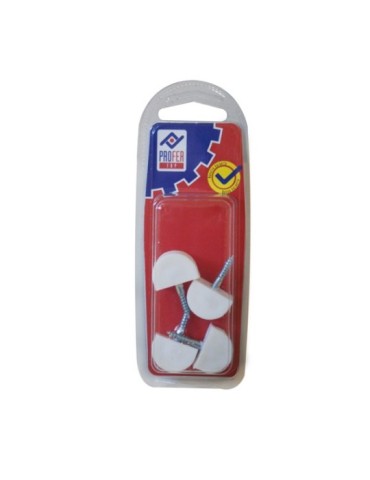 PORTAESTANTE  1P  GDE  BLANCO  4PZ  -  PT0634