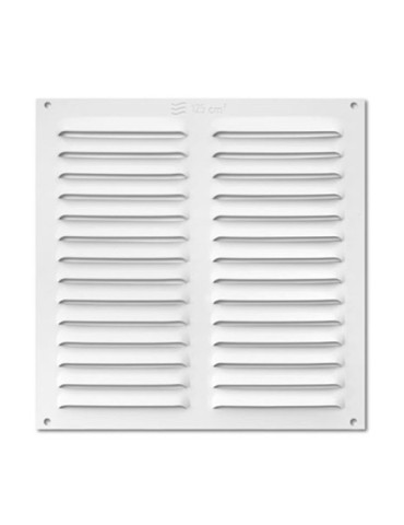 REJILLA  LACADA  BLANCA  BLISTER  20X20  CM  1252-2G