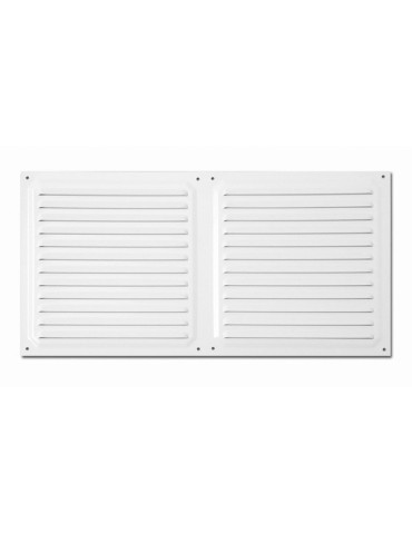 REJILLA  LACADA  BLANCA  BLISTER  20X40  CM  B70540D