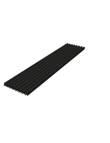 REJILLA  VENTILACION  NEGRO  KIT  100  CM