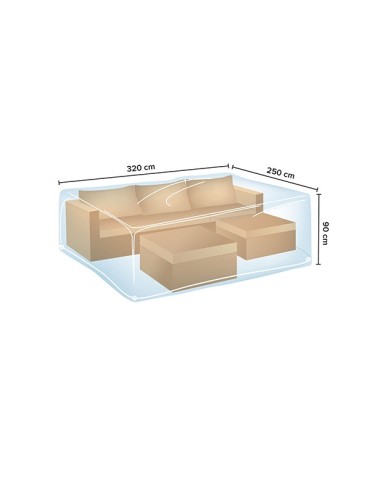 FUNDA  CONJUNTO  JARDIN  XXL  90X320X250  2000038767