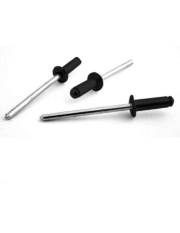 REMACHE  AL  STANDAR  C/A  500  UDS  4X12  MM  NEGRO