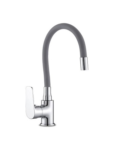 MONOMANDO  FREGADERO  JAVA  GOMA  FLEXIBLE  -  48579