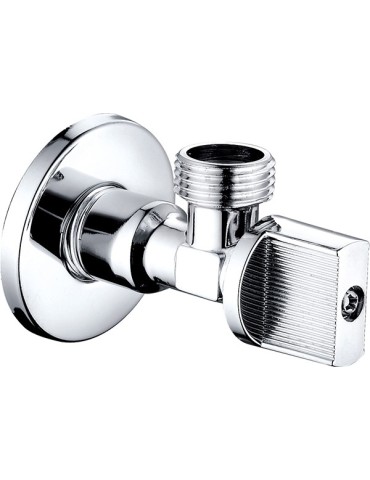 VALVULA  ESCUADRA  ANTICAL  M/METAL  1/2-3/8''  0042128AM