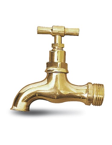 GRIFO  CURVO  PILA  PULIDO  1/2''  852002P