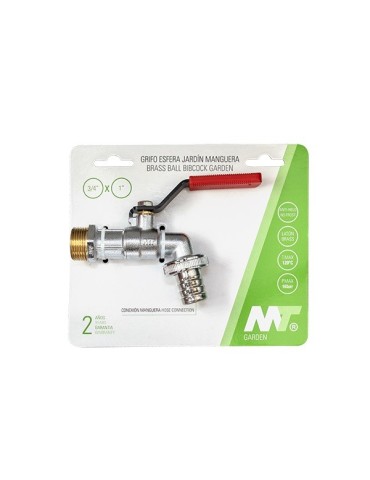 GRIFO  ESFERA  JARDIN  RACOR  LATON  1/2-3/4''  411101520G
