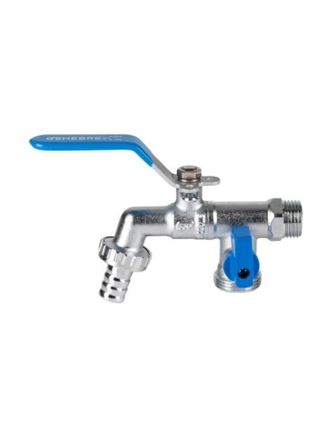 GRIFO  CURVO  MANGUERA  JARDIN  D/SALIDA  1/2-3/4''  3059D0405