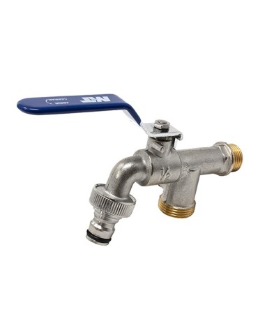 GRIFO  JARDIN  DOS  SALIDAS  1/2''-3/4'  4148-0152020