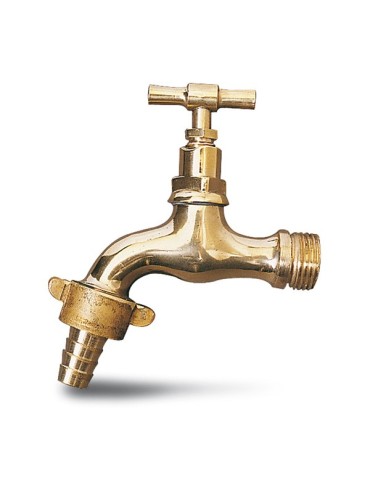 GRIFO  CURVO  MANGUERA  PULIDO  1/2''  852022L