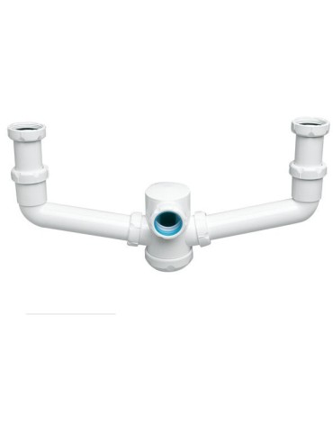 SIFON  DOBLE  FREGADERO  S-7  1''1/2  05018