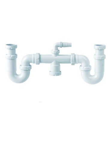 SIFON  DOBLE  FREGADERO  CUR  S-30  1''1/2  07028