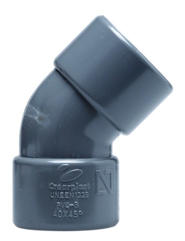 CODO  PVC  H-H  45Âº  CHH-01  32  MM  200000