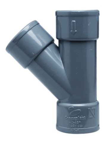 DERIVACION  PVC  H  H  45Âº  DS-07  50  MM  200602