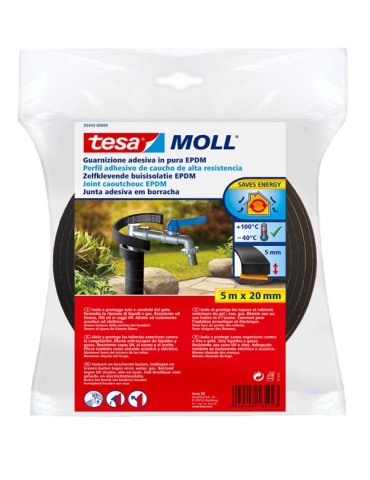 PERFIL  AISLA  CAUCHO  PROTETUBER  5  MX20  MM  05443-00000-00