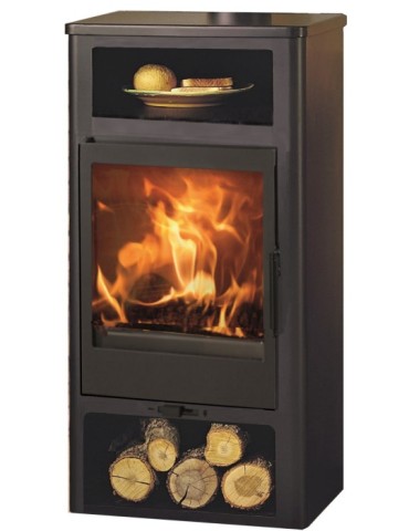 ESTUFA  LEÃA  ECODESING  SWAN  C/LEÃERO  -  18702